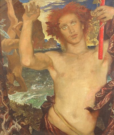 Transformacja Dionizosa przed tyrreńskimi piratami, 1924 autorstwa Glyn Warren Philpot