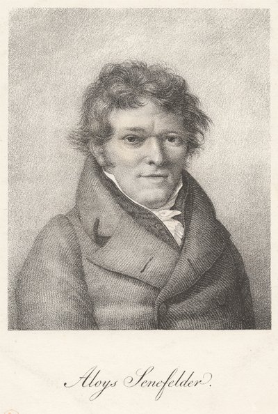 Alojzy Senefelder autorstwa Godefroy Engelmann