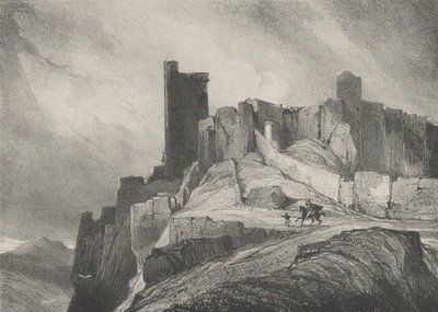 Twierdza Polignac, 1831 autorstwa Godefroy Engelmann