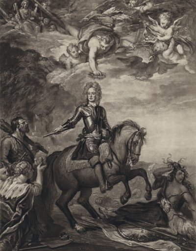 John Churchill, książę Marlborough (lito) autorstwa Godfrey (after) Kneller