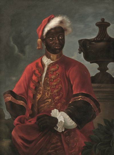 Portret dżentelmena w liberii (olej na płótnie) autorstwa Godfrey (follower of) Kneller