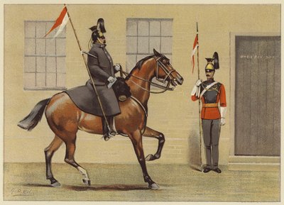 16 (Queens) Lancers autorstwa Godfrey Douglas Giles