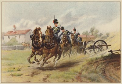 Królewska Artyleria Konna autorstwa Godfrey Douglas Giles