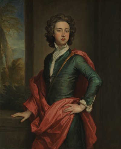 Charles Beauclerk 1670-1726, książę St. Albans, ca. 1690-95. autorstwa Godfrey Kneller