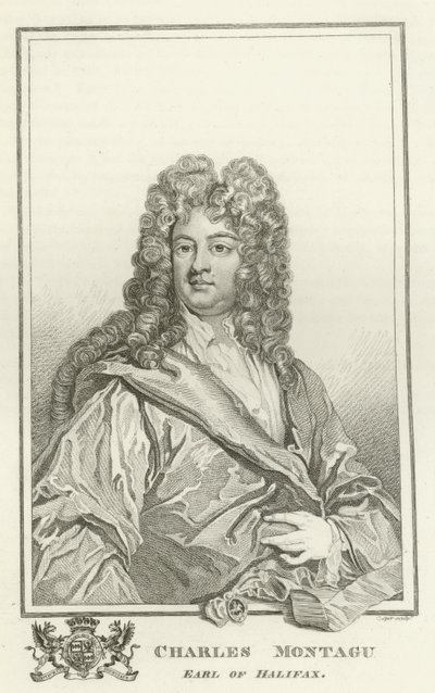 Charles Montagu, hrabia Halifax autorstwa Godfrey Kneller