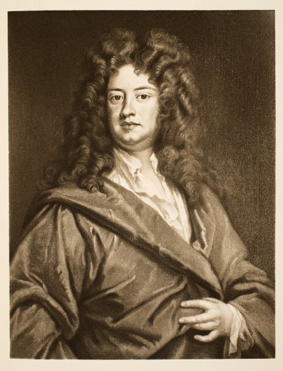 Charles Montagu, hrabia Halifax, wyd. 1902 (kolotyp) autorstwa Godfrey Kneller