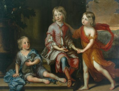 Dzieci rodziny Howardów autorstwa Godfrey Kneller
