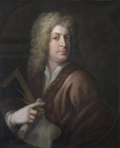 Edward Strong, ok. 1710 autorstwa Godfrey Kneller