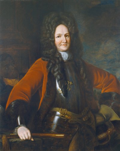 generał Hugh Mackay (ok. 1640-92) 1690 8G: zabity w bitwie pod Steenkirk w 1692 podczas wojny dziewięcioletniej (1689-97); autorstwa Godfrey Kneller