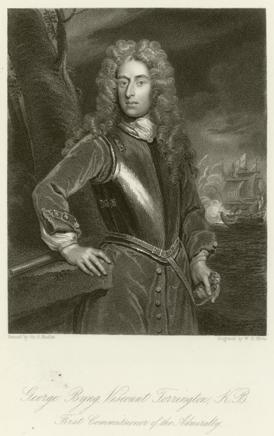 George Byng autorstwa Godfrey Kneller
