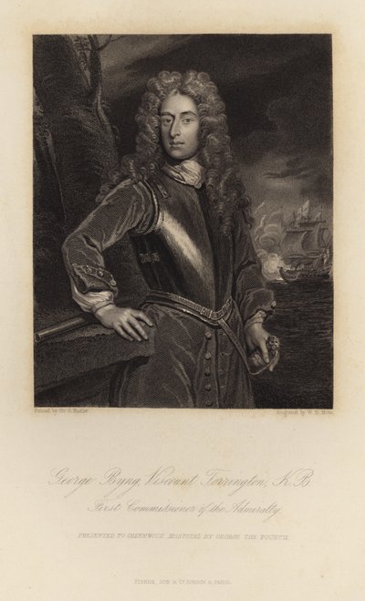 George Byng Wicehrabia Torrington autorstwa Godfrey Kneller
