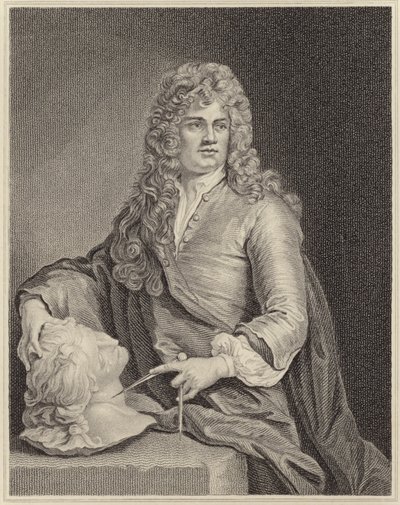 Szczerzący się Gibbons autorstwa Godfrey Kneller