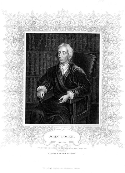 John Locke, angielski filozof, c1680-1704 autorstwa Godfrey Kneller
