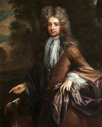John Scrope, Rejestrator Bristolu (olej na płótnie) autorstwa Godfrey Kneller