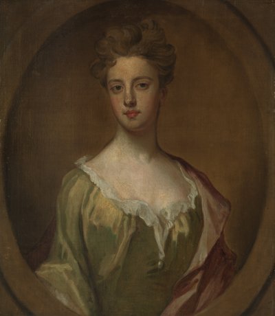 Lady Mary Berkeley, żona Thomasa Chambersa, ca. 1700. autorstwa Godfrey Kneller