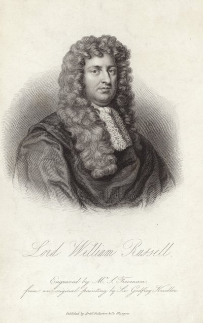 Lord William Russell autorstwa Godfrey Kneller