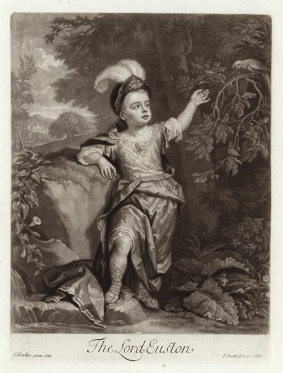 Portret Charlesa Fitzroya autorstwa Godfrey Kneller