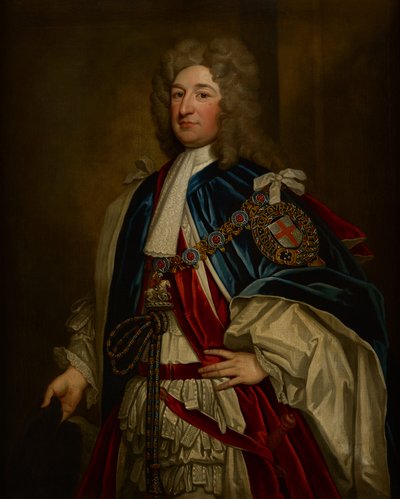 Portret Charlesa Seymoura, 6. księcia Somerset autorstwa Godfrey Kneller