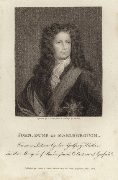 Portret Johna Churchilla, księcia Marlborough autorstwa Godfrey Kneller