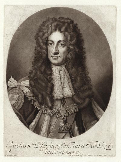 Portret króla Karola II autorstwa Godfrey Kneller