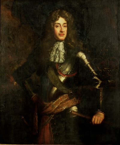 Portret króla Jakuba II autorstwa Godfrey Kneller