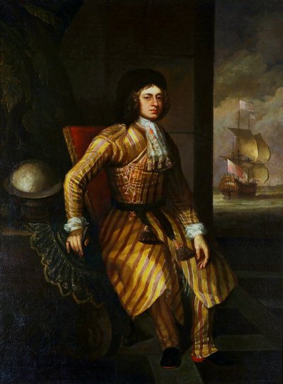 Portret podróżnika. autorstwa Godfrey Kneller