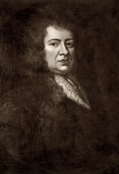 Samuel Pepys, angielski administrator marynarki i członek parlamentu, 1909. autorstwa Godfrey Kneller