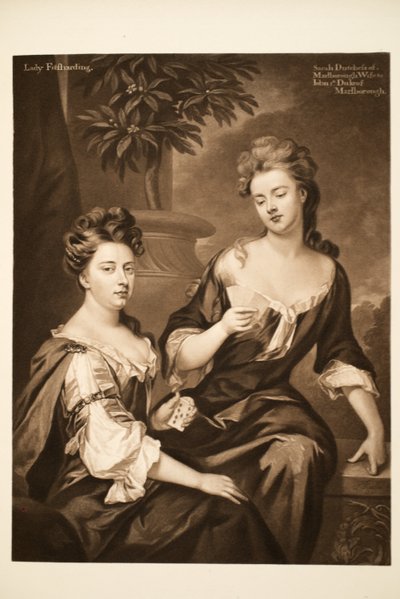 Sarah, księżna Marlborough i Lady Fitzharding, wyd. 1902 (kolotyp) autorstwa Godfrey Kneller