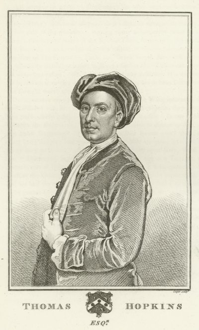 Thomas Hopkins, Esquire autorstwa Godfrey Kneller