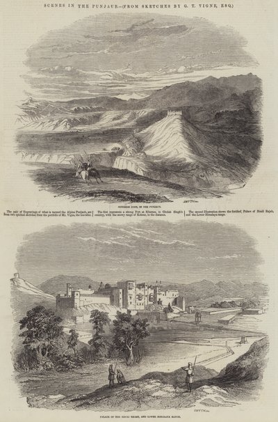 Sceny w Pendżabie autorstwa Godfrey Thomas Vigne