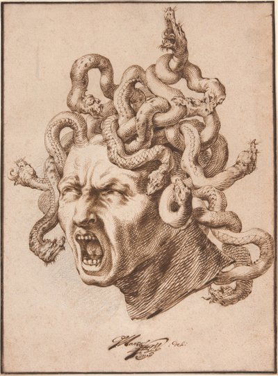 Głowa Meduzy autorstwa Godfried Maes