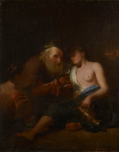 Lot i jego córki autorstwa Godfried Schalcken