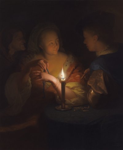 Kochankowie (Syn marnotrawny) autorstwa Godfried Schalcken