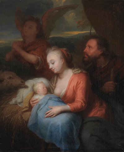 Spokój w ucieczce autorstwa Godfried Schalcken