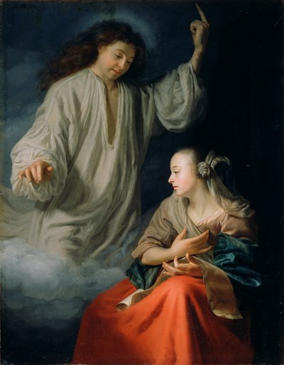 Zwiastowanie autorstwa Godfried Schalcken