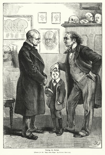 Czując jego guzy (grawerunek) autorstwa Gordon Frederick (after) Browne