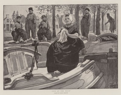 Ewa za sterem autorstwa Gordon Frederick Browne