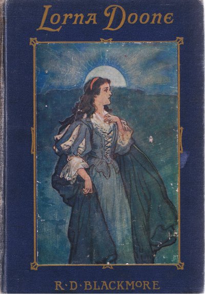 Projekt okładki przedniej, z publikacji Lorna Doone. autorstwa W & R Chambers Ltd autorstwa Gordon Frederick Browne