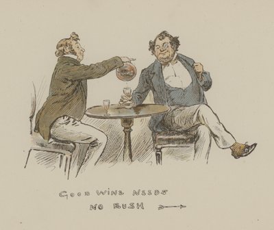 Dobre wino nie potrzebuje krzaków autorstwa Gordon Frederick Browne