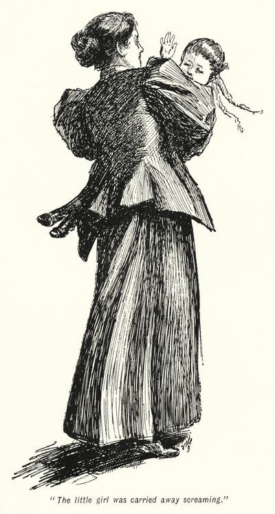 Ilustracja do Historii poszukiwaczy skarbów autorstwa E Nesbita (lito) autorstwa Gordon Frederick Browne