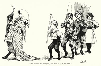 Ilustracja do Historii Poszukiwaczy Skarbów autorstwa E Nesbita (lito) autorstwa Gordon Frederick Browne
