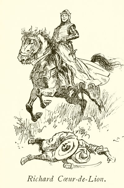 Król Ryszard I autorstwa Gordon Frederick Browne
