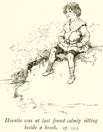 Nelson jako chłopiec autorstwa Gordon Frederick Browne