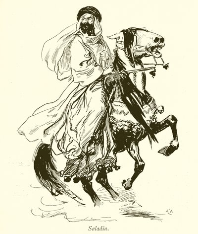 Saladyn autorstwa Gordon Frederick Browne