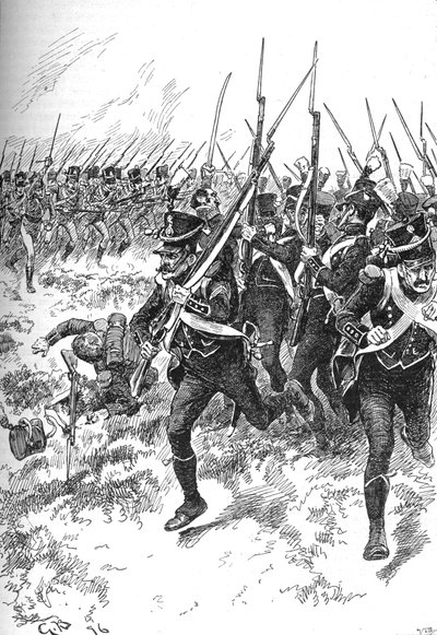 Złamali się i uciekli pod kierownictwem Maidy, 1902 autorstwa Gordon Frederick Browne