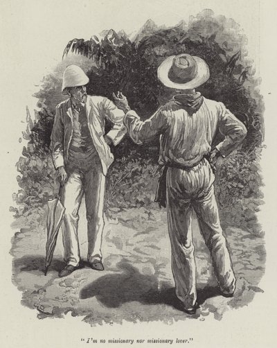 Uma, czyli plaża Falesa, Robert Louis Stevenson autorstwa Gordon Frederick Browne