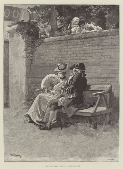 Ściany mają uszy autorstwa Gordon Frederick Browne