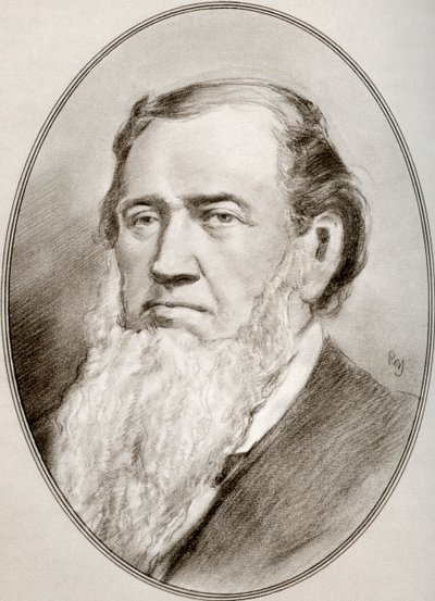 Brigham Young, z „Żywych biografii przywódców religijnych” autorstwa Gordon Ross