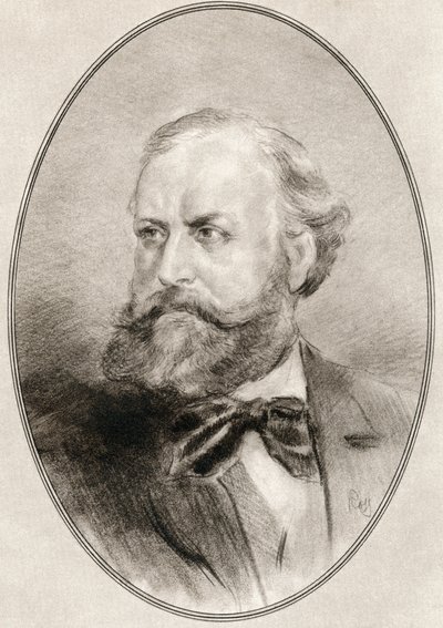 Charles-Francois Gounod, z Żywych biografii wielkich kompozytorów autorstwa Gordon Ross
