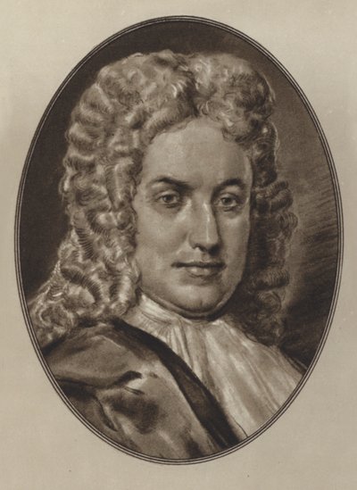 Daniel Defoe (lito) autorstwa Gordon Ross